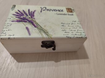 Dřevěná malá skříňka- Provence - 6