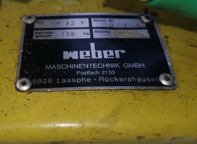 Rezačka na betón a asfalt,Weber SM82Y,450 mm,Diesel - 6
