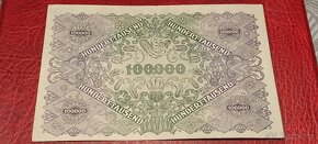 100.000 KRONEN 1922 RAKOUSKO - UHERSKO - 6