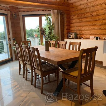 Dubový stůl 160x100 cm Masivní stůl, krásná cena - 6