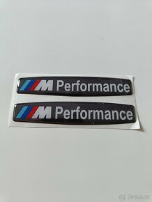 Samolepky znaky BMW M performance - 6