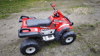 Dětská elektrická čtyřkolka Peg Pérego 12V - 6