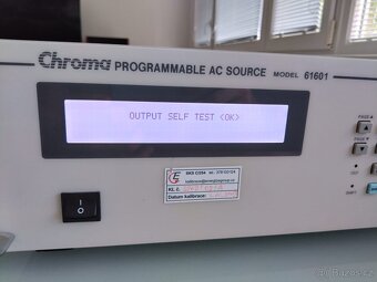 Chroma 61601 - programovatelný střídavý zdroj - 6