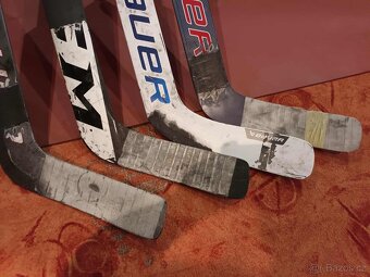 Další brankářské hokejky - opravované, (vše kompozitky) - 6