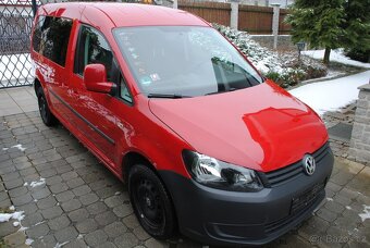 VW CADDY MAXI 2.0TDi 103kW - po 1. majiteli - 7 míst - 6