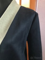 Kimonový kabátek vel.38 koženèho vzhledu - 6