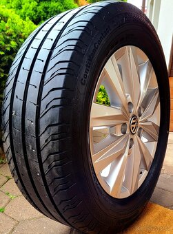 alu R17 5x120 orig. VW Crafter, pneu 235/60C, ako NOVÉ - 6