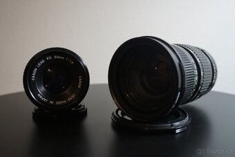 Canon AV-1 + 2 objektivy Canon FD - 6