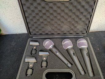 Mikrofony a zesilovač na Karaoke 200 Watů levně - 6