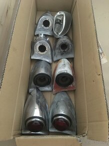 Jaguar XK 120 140 150 dily parts tacho chrom - 6
