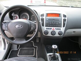 Prodám Kia Ceéd SW,2008,benzin,STK 9/2026 - 6