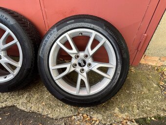 Alu kola AUDI Q3 , 5x112 r17 , zimní pneu 205/60 r17 - 6