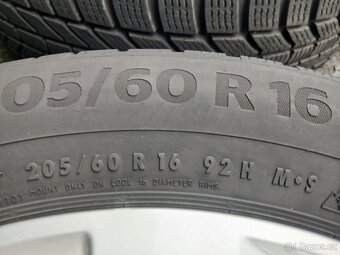 Sada Orig ALU kol Škoda 205/60R16 zimní - 6