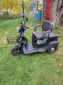 Invalidní elektrický skútr zánovní - 6