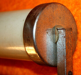 Světlo válcové lampa lampička funkcionalistické retro chrom - 6