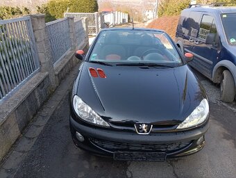 Peugeot 206 cc 1.6 -80kw,cabrio,rok2003,stk,top - 6
