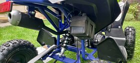 Nová modrá dětská čtyřkolka M-GADE E-start - 6