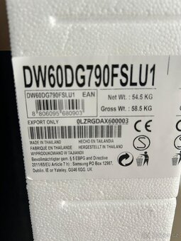 Volně stojící Myčka Samsung - 6