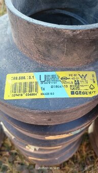 Geberit svařovatelné tvarokvy - 1 DN 50 - DN 160 - 6