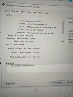 Herní PC i3-3240,8GB RAM,500GB HDD,RX 560 - 6
