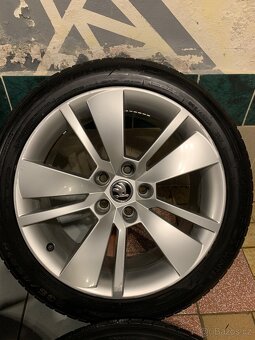 Alu kola Škoda R18 5X112 ZIMNÍ PNEU 235/45 R18 ZENITH - 6