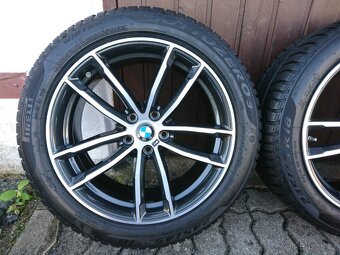 BMW 5 G30,31 M662 originální zimní alu kola 245/45/R18 5x112 - 6