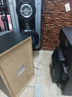 Hifi věž Sony HCD-RG100, 2 reproduktory, ovladač, 55 W - 6