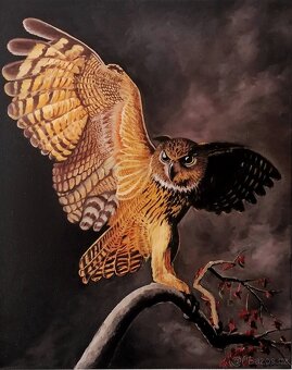 Ručně malovaný obraz – Olejomalba – Zvířata, domácí mazlíček - 6