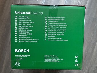 NOVÁ řetězová pila Bosch UniversalChain 18 (s baterií) - 6
