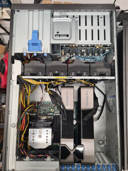 4x GPU Supermicro Server 7049GP-TRT Dual Xeon A5000 3090 - 6