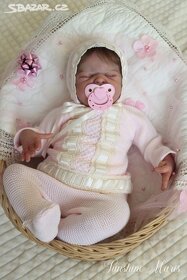 Dokonalé novorozené miminko - reborn panenka - 6