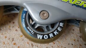 Zánovní pánské in-line brusle Worker K4, vel. 44, top stav - 6