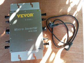 solární střídač MPPT mikro invertor 1200 W - 6