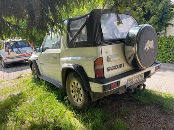 Prodám Suzuki Vitara 1.6 JLX Cabrio – budoucí veterán - 6