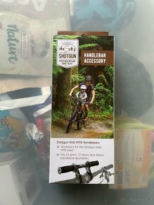 PRODÁNO, SEDÁTKO + ŘIDÍTKA NA KOLO JAKO NOVÉ, SHOTGUN - 6