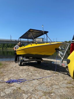 Motorový člun FINNSPORT a lodní přívěs - ELEKTROMOTOR - 6