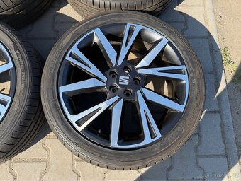 4x al kola 5x100 18 + pneu letní 215/45 R18 - 6