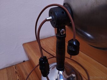 Retro chromovaná lampa reflektor - 6