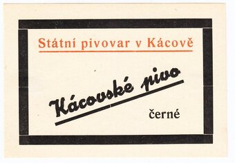 Do své sbírky koupím staré pivní láhve pivovar Kácov - 6