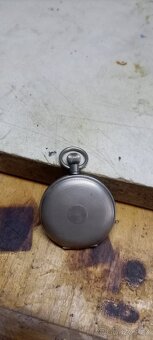 Staré stříbrné kapesní hodinky - 6