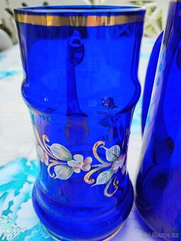 modré půllitry na pivo - 6