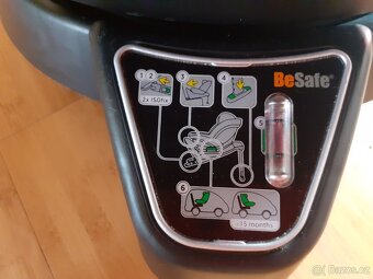 Otočná protismerna i posmerna autosedacka Besafe izi turn i- - 6