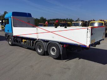 Prodám podvozek MAN TGX 26.480 6X2-4 BL EURO 6 retardér - 6