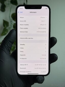 iPhone 12 128GB - 100% baterie - 6