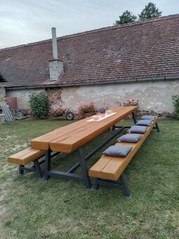 Masivní zahradní set - 6