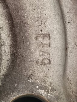 Opel Astra F - originální GM plechová kola a pneu Alpin - 6