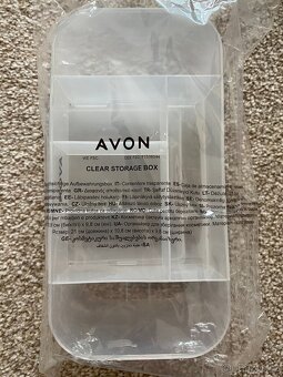Nový dámský plastový box Avon na šmínky, kosmetiku - 6