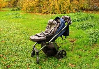 Kočárek ESPIRO HUSKY XL 2022 Navy 203 + zimní výbava - 6