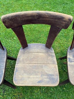 Židle z masivu 4x - 6