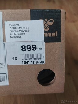 NOVÉ boty Hummel vel. 40... PC 899,- - 6